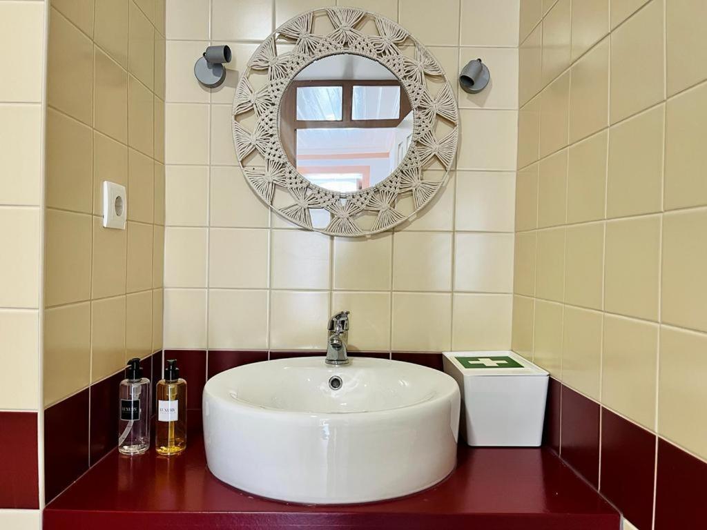Апартаменты Casa Rosa Com Ac Коимбра Экстерьер фото